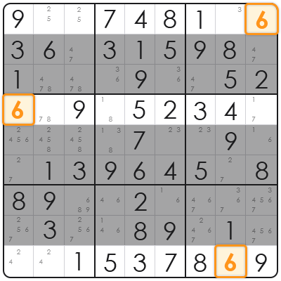 advanced sudoku methods